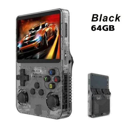 R36S ARKOS Retro Handheld Video Game Console Genuine 3.5 Inch IPS Multiple Colors Are Available Screen Portable Player 64GB Game