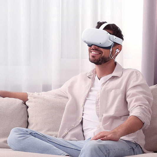 Oculus Quest 2 Elite Head Strap - Ergonomic with Memory Foam & Pressure Relief